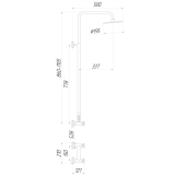 Душова система Globus Lux DUKAT SD4-SH-02 Фото - 1