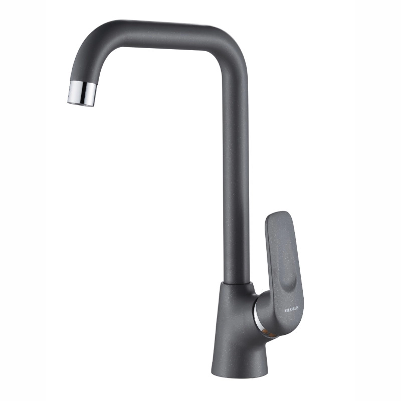 Змішувач для кухні Globus Lux Koln GLK-0203L-3-TITANIUM Фото - 1