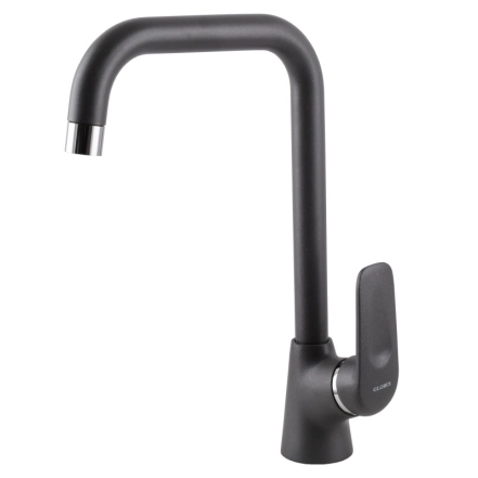 Смеситель для кухни Globus Lux Koln GLK-0203L-3-TITANIUM 