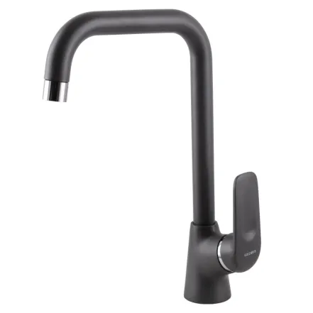 Смеситель для кухни Globus Lux Koln GLK-0203L-3-TITANIUM 