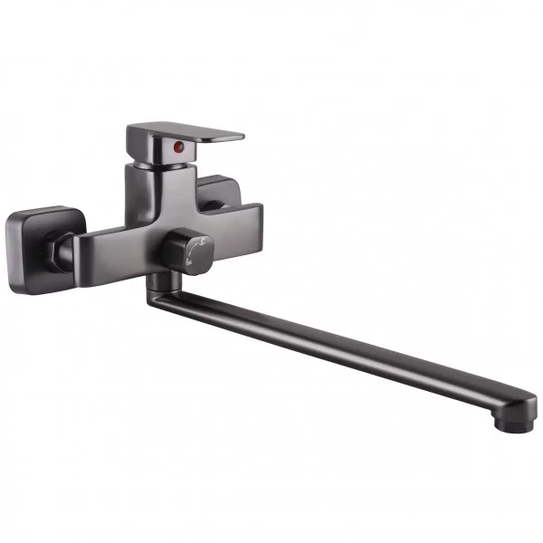 Змішувач для ванної Globus Lux Milano GLM-0208N-11-Graphite- EURO