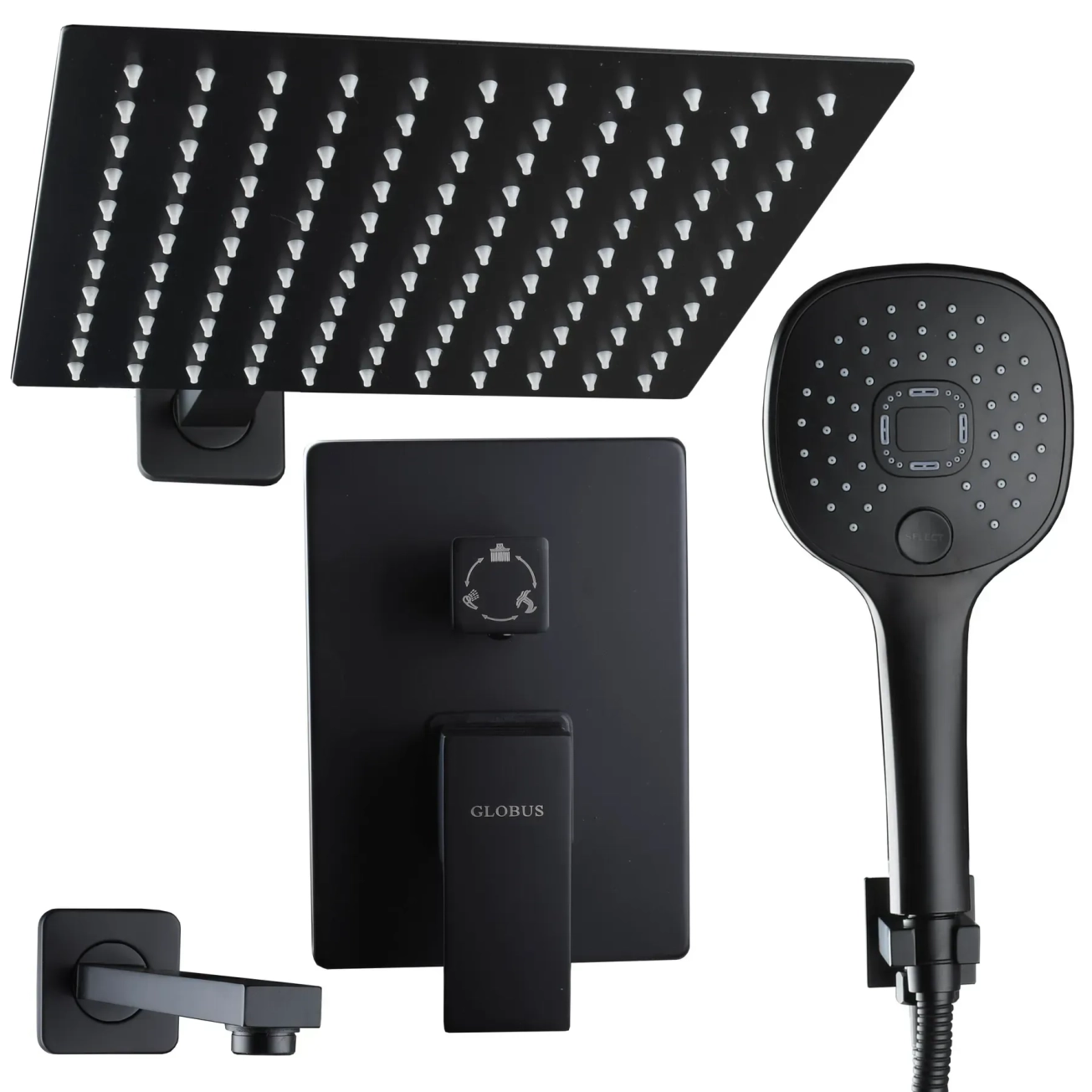 Душевая система Globus Lux SMART GLM-305L-BB Фото - 5
