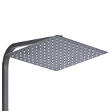 Душова система Globus Lux MILANO VAN-GLM-0026-11-Graphite Фото - 2