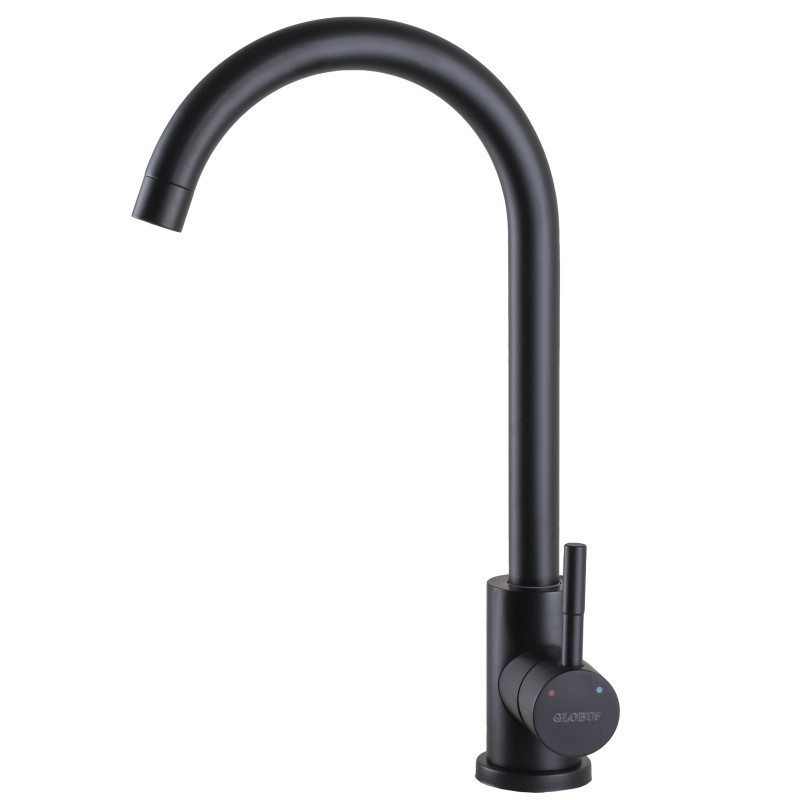 Змішувач для кухні Globus Lux ALPEN SBT1-203S-BB Фото - 3