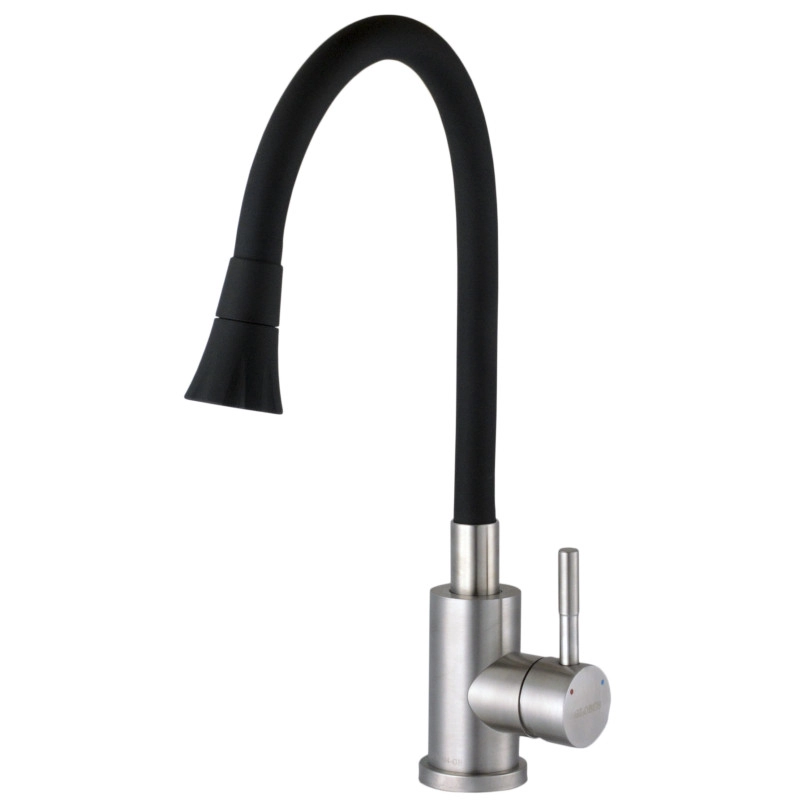 Змішувач для кухні Globus Lux Alpen SBT1-203SA-B01 Фото - 5