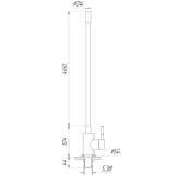 Смеситель для кухни Globus Lux ALPEN SBT1-203SB-GP Фото - 1