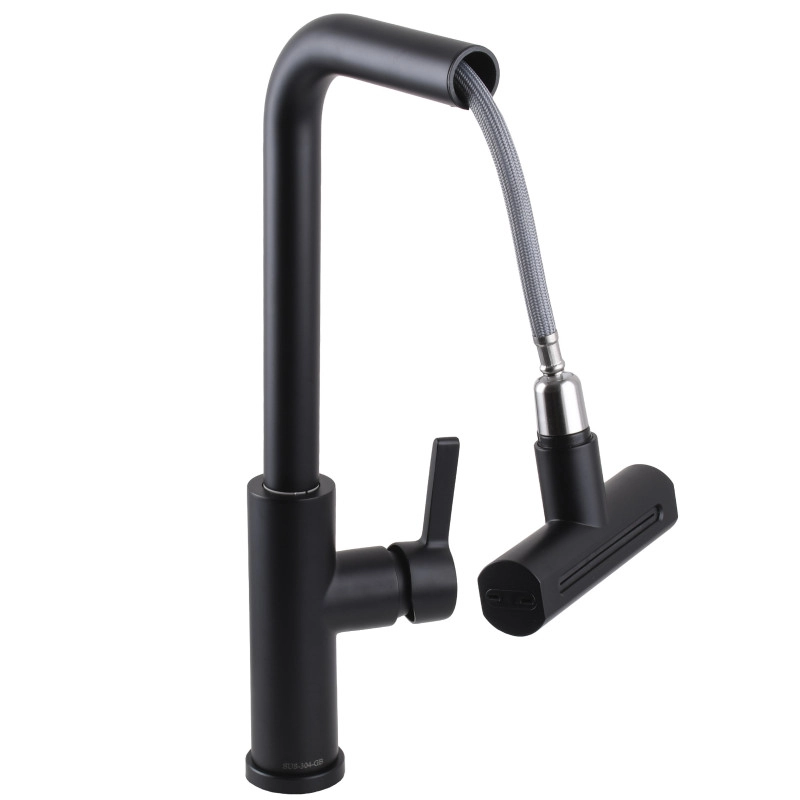 Змішувач для кухні Globus Lux ALPEN SBT1-2044-BB Фото - 5