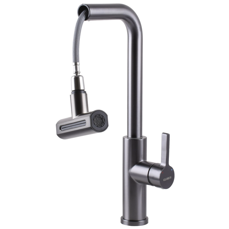 Змішувач для кухні Globus Lux ALPEN SBT1-2044-GP Фото - 2
