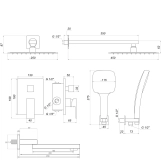 Душевая система Globus Lux GLM-305N-BB-SMART Фото - 1