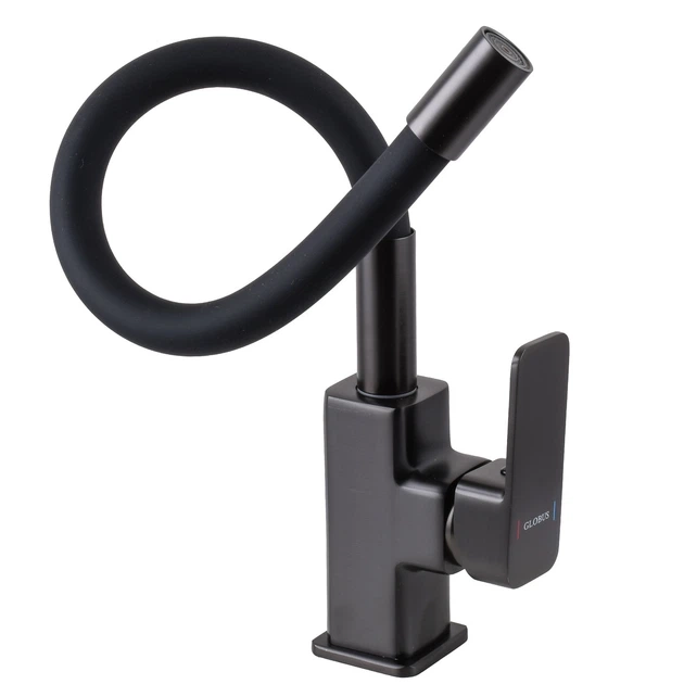 Змішувач для кухні Globus Lux Milano GLM-0203LR-11-GRAPHITE Фото - 2