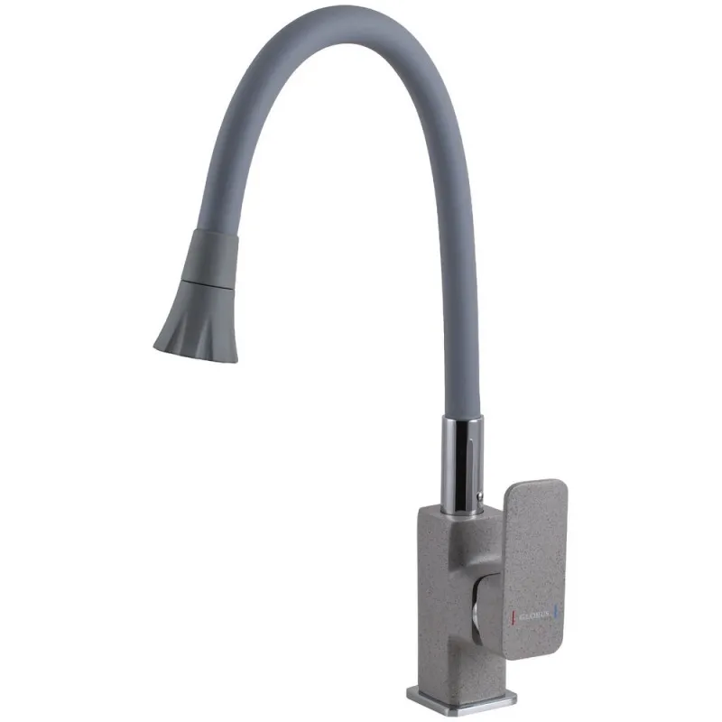 Смеситель для кухни Globus Lux Milano GLM-0203LA-2-G03-ARENA