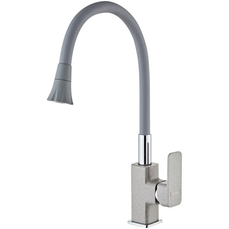 Смеситель для кухни Globus Lux Milano GLM-0203LA-2-G03-ARENA Фото - 3