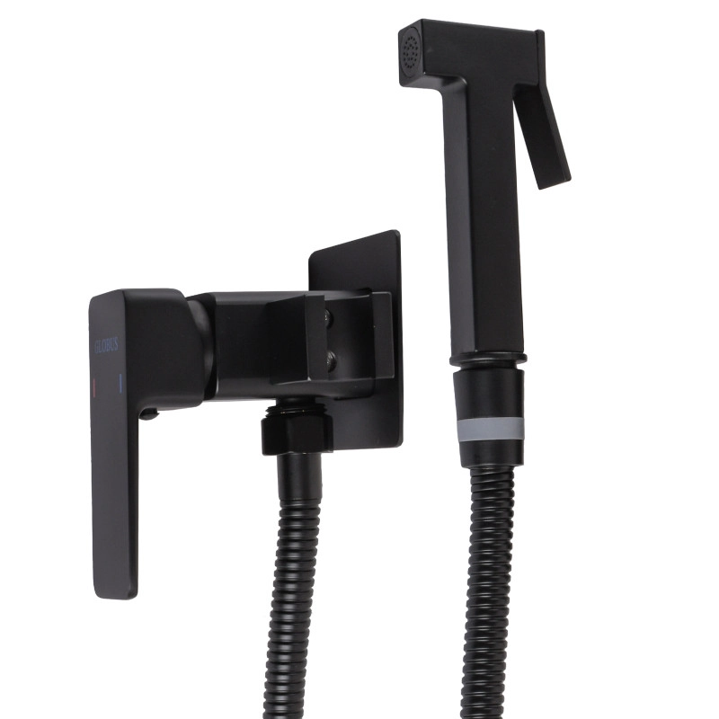 Змішувач гігієнічний Globus Lux Milano GLM-0-106MIX-BB Фото - 2