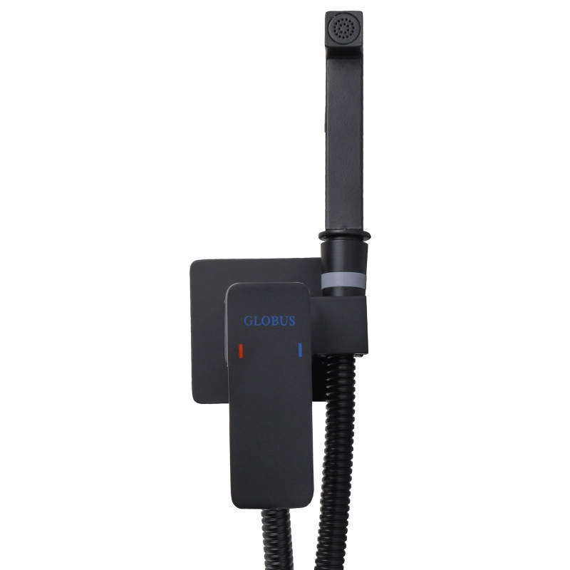 Змішувач гігієнічний Globus Lux Milano GLM-0-106MIX-BB Фото - 3