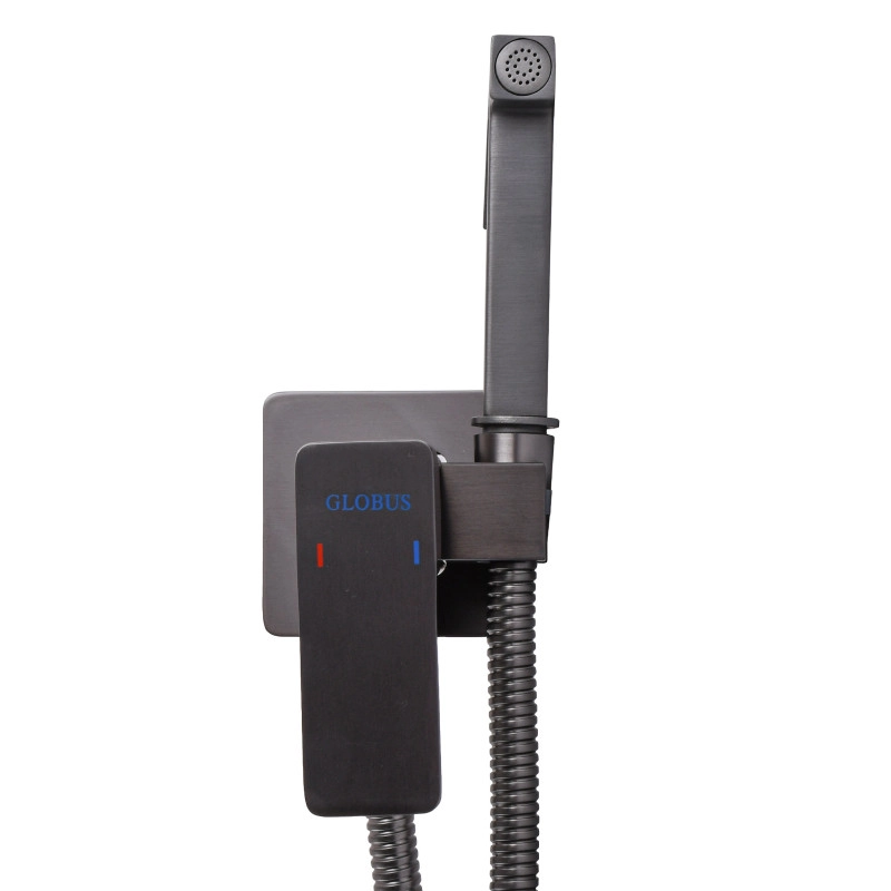 Змішувач гігієнічний Globus Lux Milano GLM-0-106MIX-GP Фото - 2