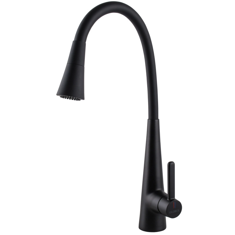 Смеситель для кухни Globus Lux LAZER Pro GLPR-203SM-BB