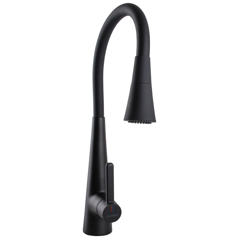 Смеситель для кухни Globus Lux LAZER Pro GLPR-203SM-BB Фото - 3