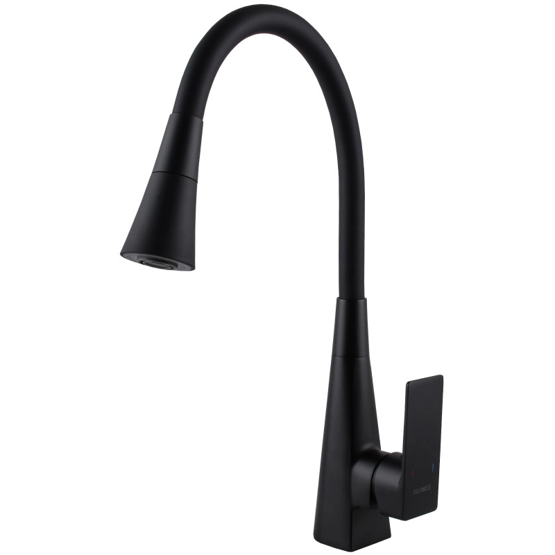 Змішувач для кухні Globus Lux Niagara GLN-0203SM-BB