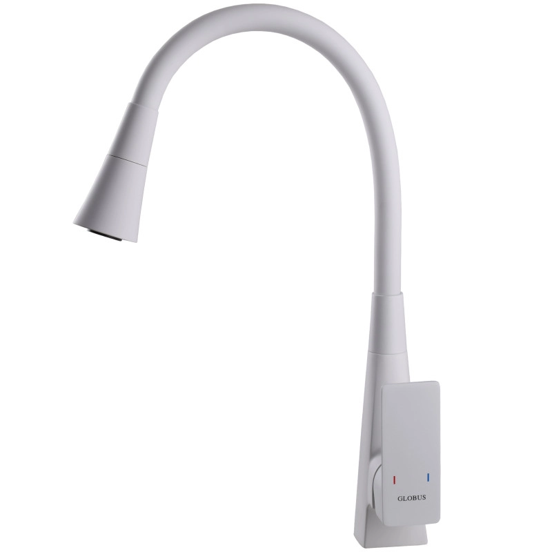 Змішувач для кухні Globus Lux Niagara GLN-0203SM-WM Фото - 1