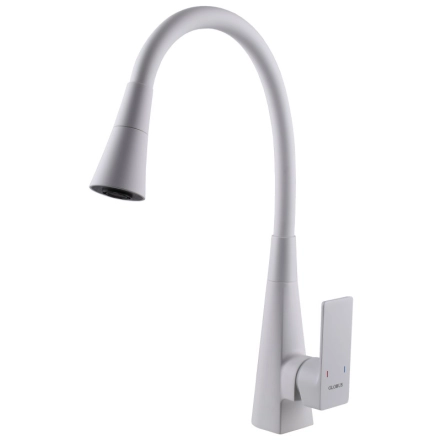Змішувач для кухні Globus Lux Niagara GLN-0203SM-WM