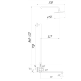 Душова система Globus Lux DUKAT SD4-SH-208 Фото - 6