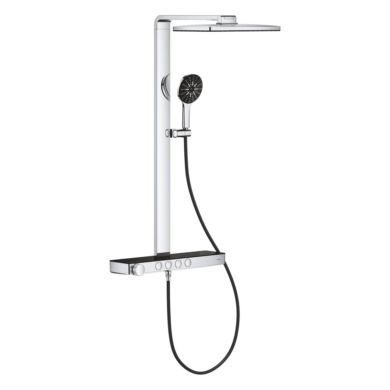 Душова система з термостатом для настінного монтажу Grohe Rainshower Aqua Pure  (100961KI00)