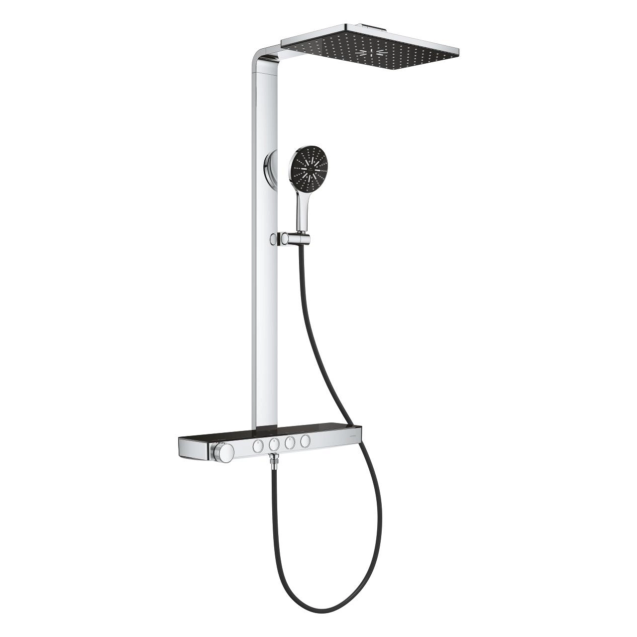 Душова система з термостатом для настінного монтажу Grohe Rainshower Aqua Pure  (100961KI00) Фото - 1