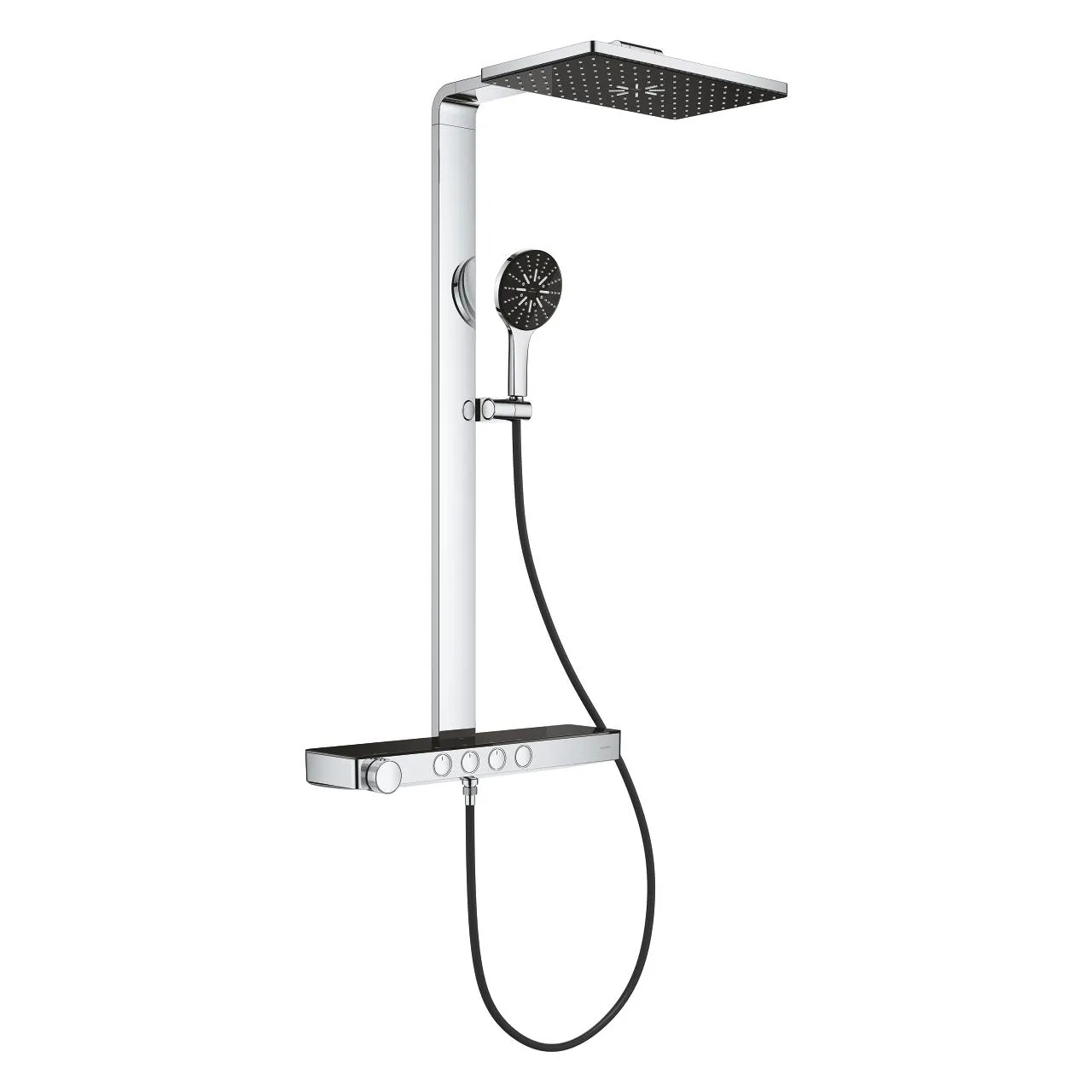 Душевая система с термостатом для настенного монтажа Grohe Rainshower Aqua Pure (100961KI00) Фото - 1