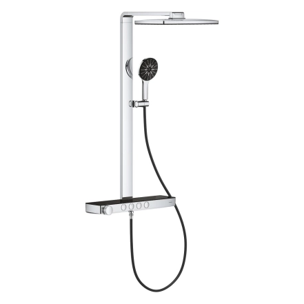 Душова система з термостатом для настінного монтажу Grohe Rainshower Aqua Pure  (100961KI00)