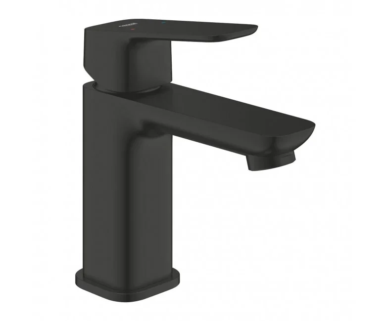 Змішувач для умивальника Grohe Cubeo, одноважільний, S-SiZE, чорний матовий (1016992430)