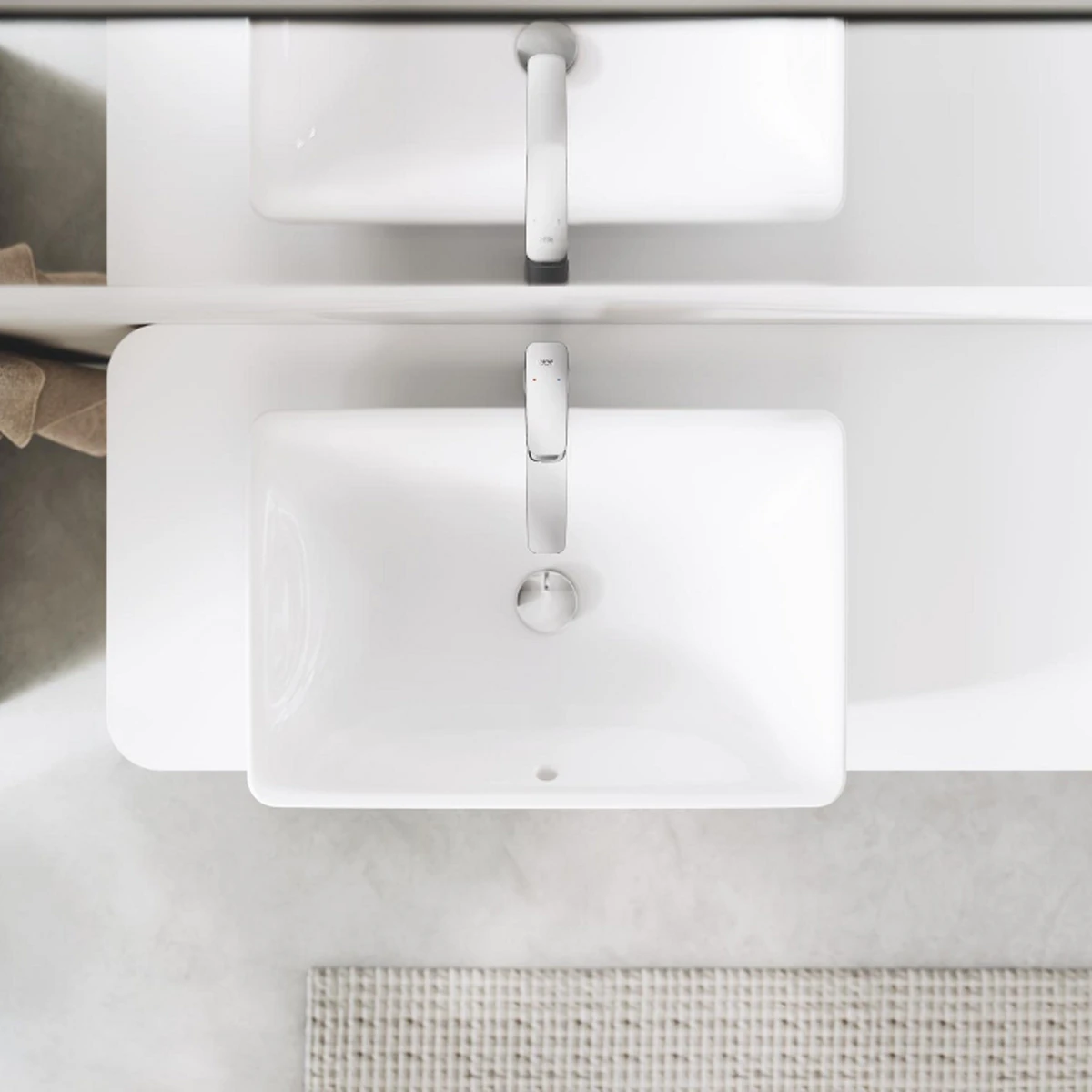 Змішувач для умивальника Grohe Cubeo, одноважільний, XL-SiZE, хром (1017290000) Фото - 6