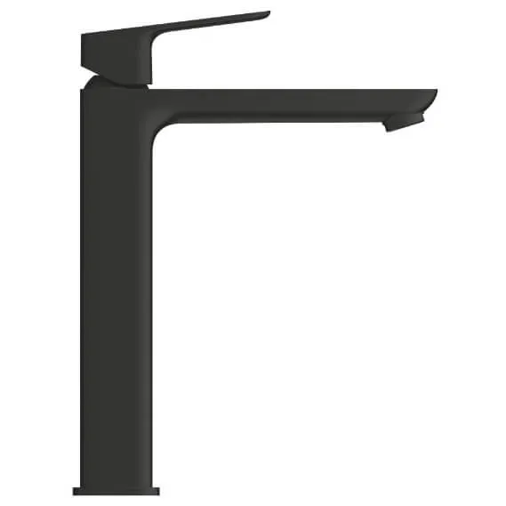 Смеситель для умывальника Grohe Cubeo, однорычажный, XL-SiZE, черный матовый (1017292430) Фото - 1