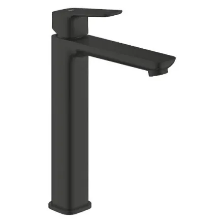 Змішувач для умивальника Grohe Cubeo, одноважільний, XL-SiZE, чорний матовий (1017292430)