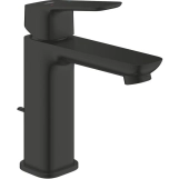 Змішувач для раковини Grohe Cubeo pop-up чорний матовий (1017492430)