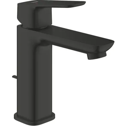 Змішувач для раковини Grohe Cubeo pop-up чорний матовий (1017492430)