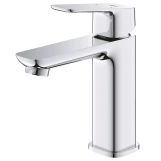 Змішувач для умивальника Grohe Cubeo, одноважільний, М-SiZE, хром (1017550000) Фото - 2