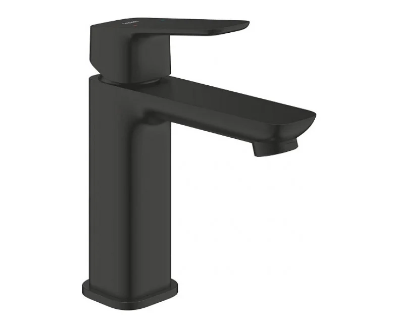 Змішувач для умивальника Grohe Cubeo M-Size одноважільний, чорний матовий (1017552430)