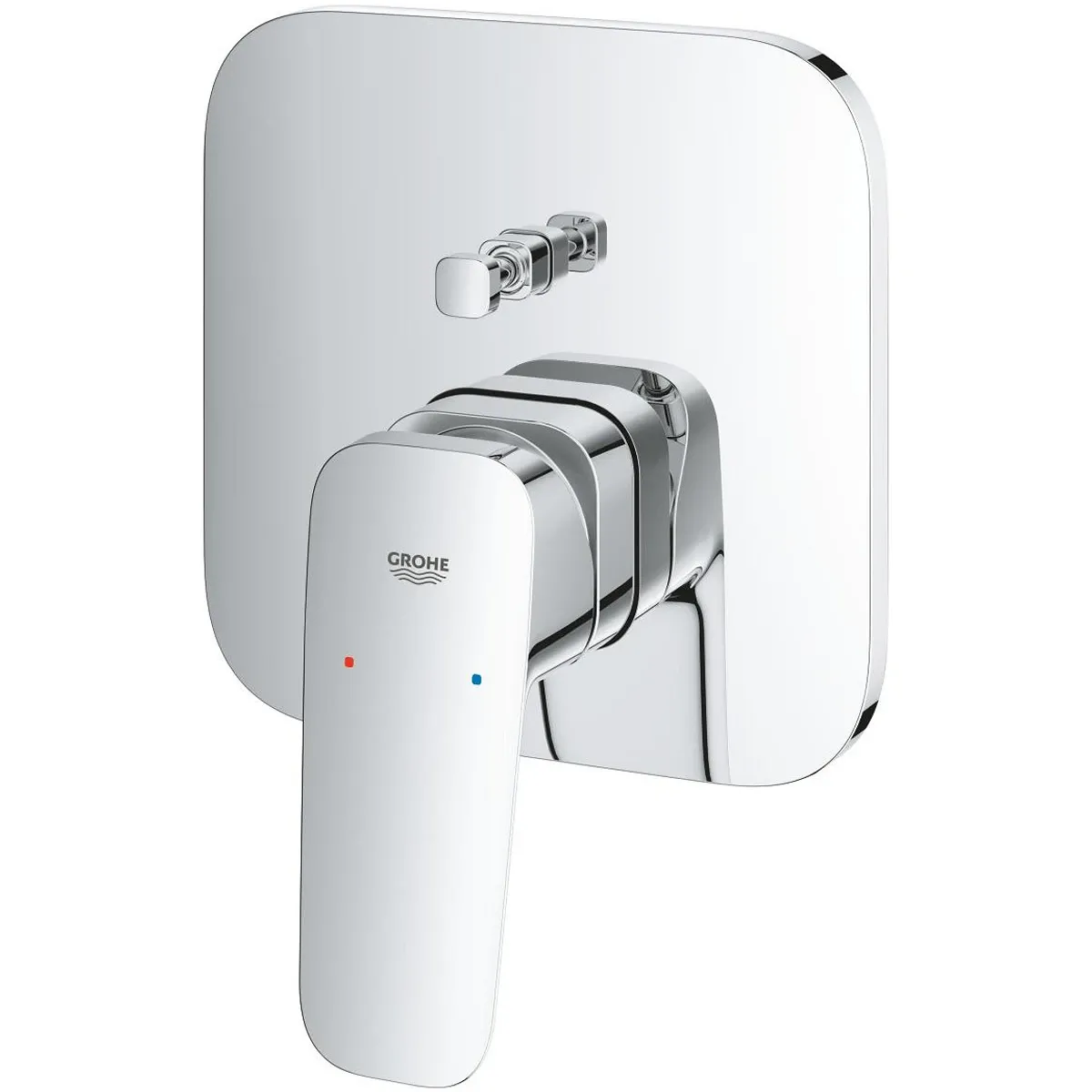 Смеситель для душа Grohe Cubeo однорычажный с переключателем на 2 положения, хром (1017780000) Фото - 3
