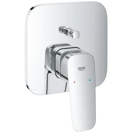 Змішувач для душу Grohe Cubeo одноважільний з перемикачем на 2 положення, хром (1017780000)