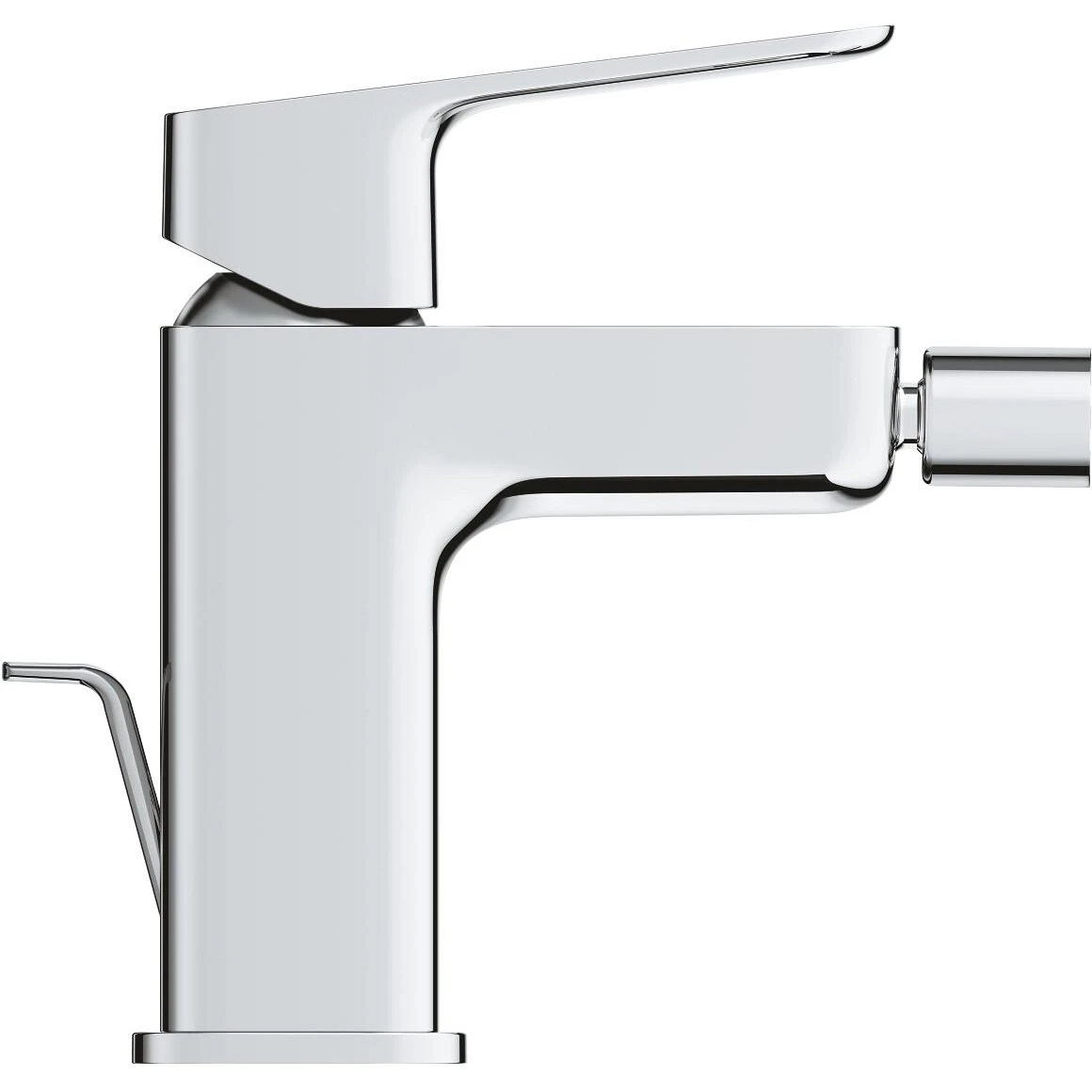 Змішувач для біде Grohe Cubeo одноважільний, S-розміру, хром (1018100000) Фото - 2