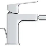 Смеситель для биде Grohe Cubeo однорычажный, S-размера, хром (1018100000) Фото - 2