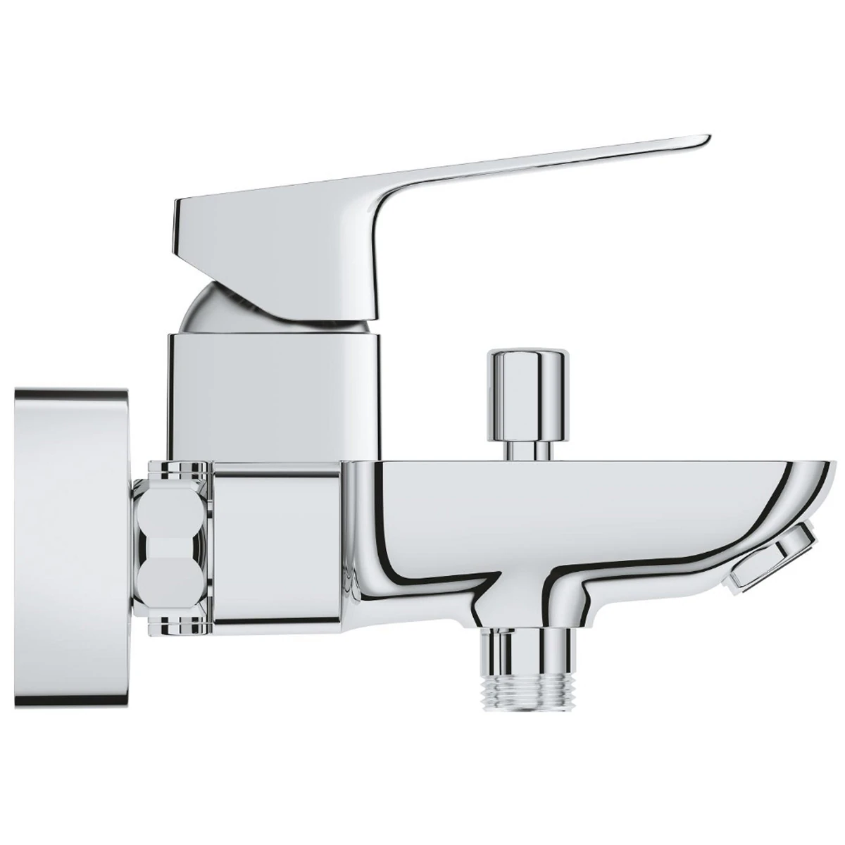 Смеситель для ванны Grohe Cubeo с душевым набором, хром (1018140000) Фото - 2