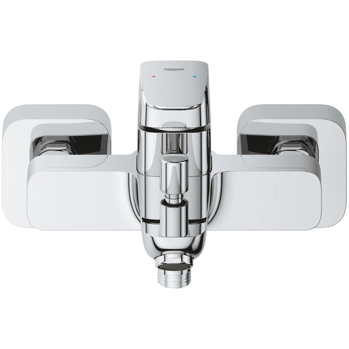 Смеситель для ванны Grohe Cubeo с душевым набором, хром (1018140000) Фото - 4