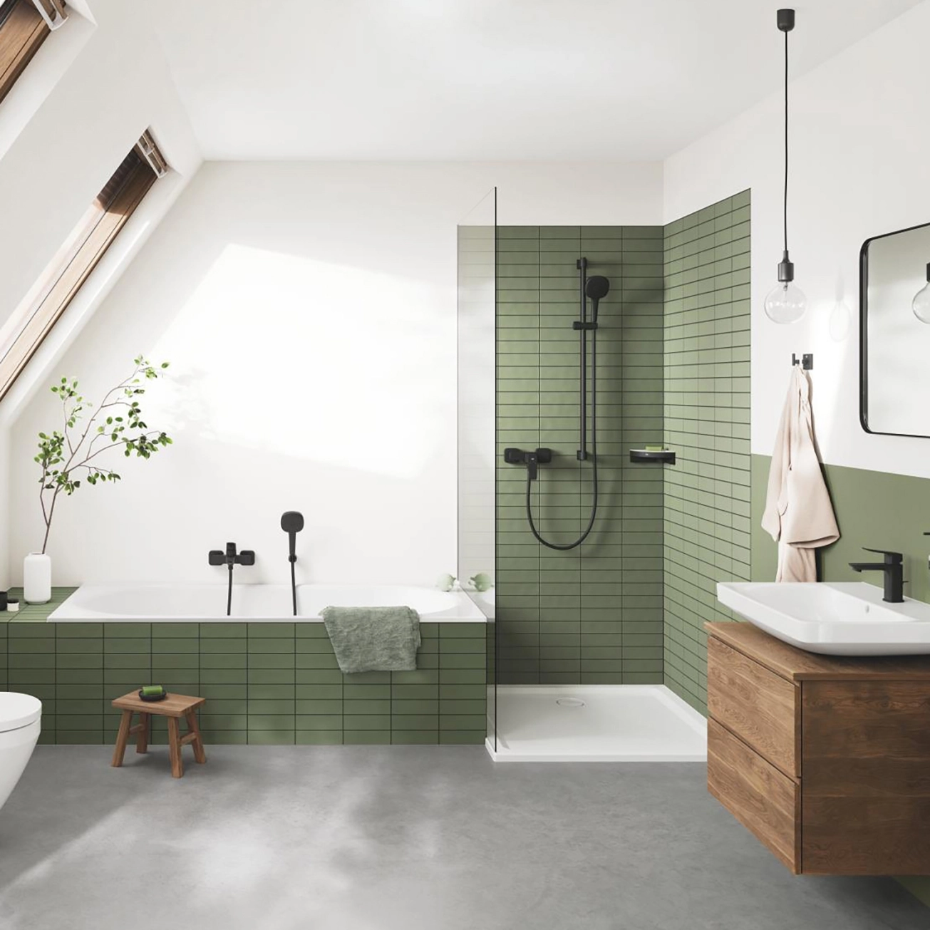 Смеситель для раковины Grohe QuickFix Dice M-Size 1018322430 с донным клапаном Фото - 13