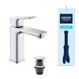Смеситель для раковины Grohe QuickFix Dice M-Size 1018330000 с донным клапаном Фото - 3