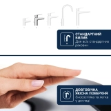 Смеситель для раковины Grohe QuickFix Dice S-Size 1018560000 с донным клапаном Фото - 8