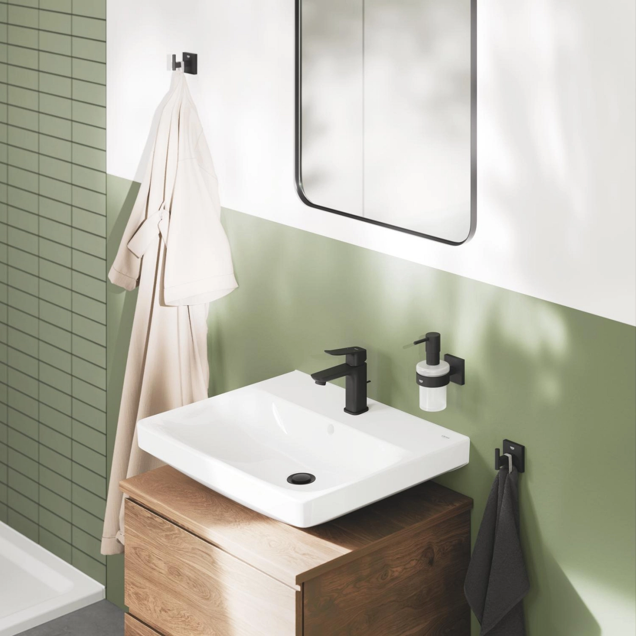 Смеситель для раковины Grohe QuickFix Dice S-Size 1018562430 с донным клапаном Фото - 12