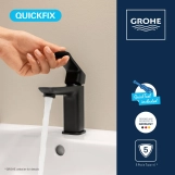 Смеситель для раковины Grohe QuickFix Dice S-Size 1018562430 с донным клапаном Фото - 5
