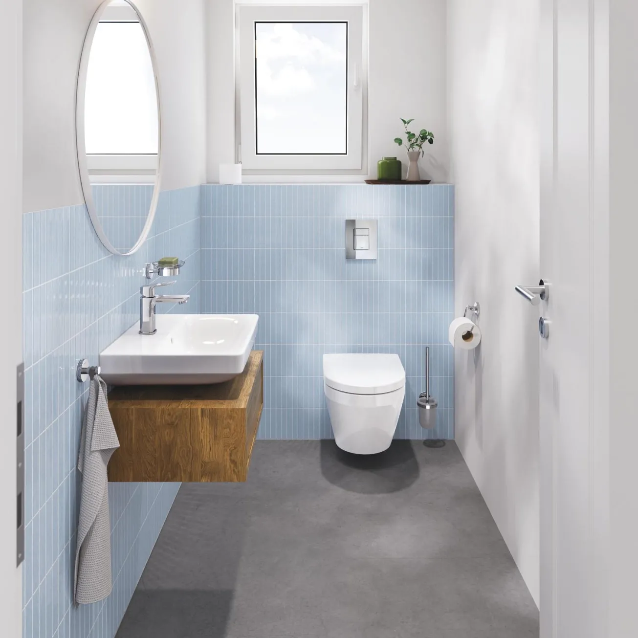 Смеситель для раковины Grohe QuickFix Dice S-Size 1018570000 с донным клапаном Фото - 12