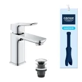Смеситель для раковины Grohe QuickFix Dice S-Size 1018570000 с донным клапаном Фото - 3